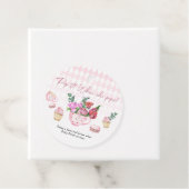 茶パーティー赤ちゃんポップ・アートのシャワー – it!彼女がポップ! フェイバータグ (インサイチュ)