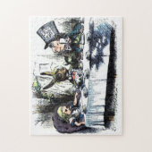 茶パーティー2 ジグソーパズル (縦)