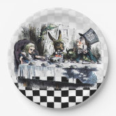 茶パーティー2 ペーパープレート (正面)