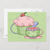 茶パーティー – トップ10ポストカードビュー2月06、20 ポストカード (正面/裏面)