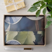 茶ビクトリアンとソーサーの切り離し 薄葉紙 (ギフト)