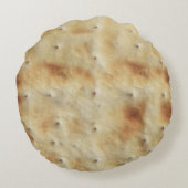 茶ビスケット ラウンドクッション (裏面)