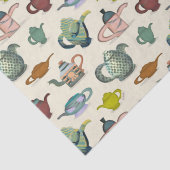 茶ポットかわいらし 薄葉紙 (詳細)