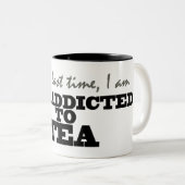 茶マグに熱中されなくて ツートーンマグカップ (正面右)