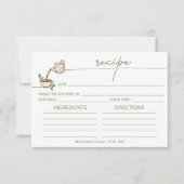 茶ミニマルパーティーブライダルシャワーレシピ (正面)