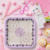 茶ユニークパーティープレートまたは結婚プレート ペーパープレート (パーティー)