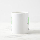 茶レックスのTレックスのマグ コーヒーマグカップ (中央)