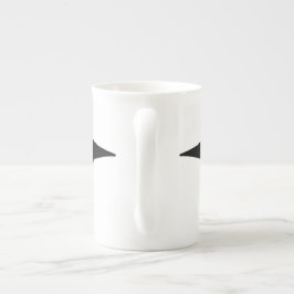 茶レックス ボーンチャイナマグカップ