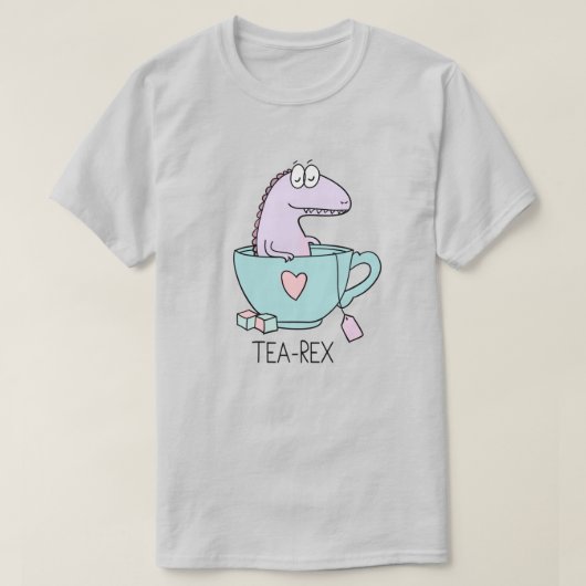 茶レックス Tシャツ (デザイン正面)