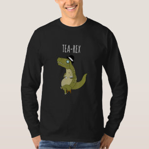 茶レックスTレックス恐竜プンプン恐竜ジョーク私 Tシャツ