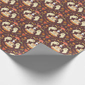 茶不気味の時間 ラッピングペーパー (角)