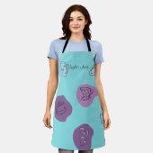 茶予測できな2エプロン エプロン (着用した状態)