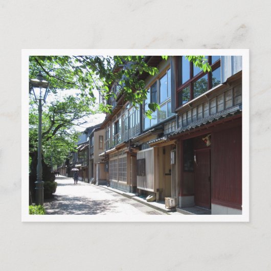 茶伝統的室:金沢 ポストカード (正面)