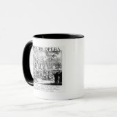 茶化されるこじきのオペラ1728年 マグカップ (正面左)