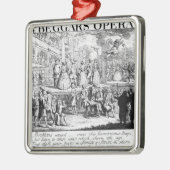 茶化されるこじきのオペラ1728年 メタルオーナメント (左)