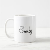 茶及びビスケット-こんにちは! コーヒーマグカップ (左)