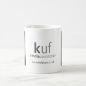 茶及びビスケット- Kindleのキーボードのマグ コーヒーマグカップ (中央)