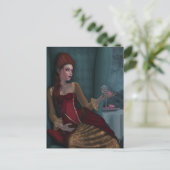 茶器の中の嵐 ポストカード (スタンド正面)