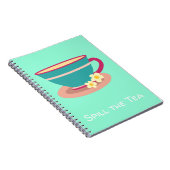 茶好きにお茶をこぼす ノートブック (右側)