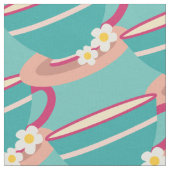 茶好きのカモミール茶 ファブリック (クローズアップ)