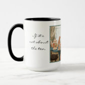 茶好きのサッシマグ マグカップ (左)