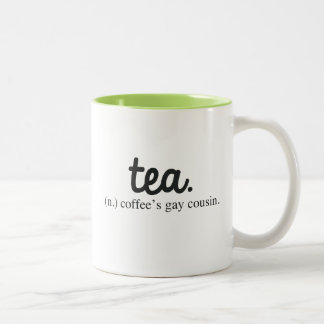 茶定義マグ ツートーンマグカップ