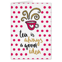 "茶常にですよいアイディア"