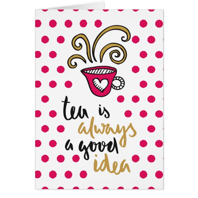 "茶常にですよいアイディア" (正面)