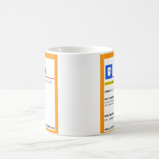 茶恋人のための茶規定のマグ コーヒーマグカップ (中央)