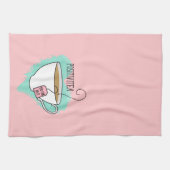 茶恋人のためのPositiviteaのかわいいギフト キッチンタオル (横)