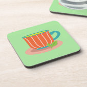 茶愛好家のためのペパーミント茶 コースター (左側)