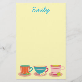 茶愛好家のためのペパーミント茶 便箋