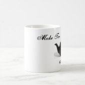 茶戦争ではなくを作って下さい コーヒーマグカップ (中央)