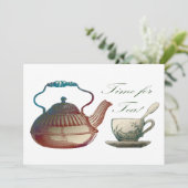 茶招待状の時間 招待状 (スタンド正面)