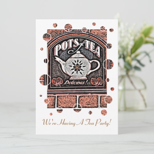 茶招待状 (スタンド正面)