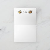 茶文房具 サンキューカード (内部)