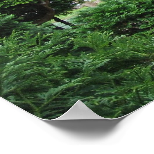 茶日本の園 ポスター (角)