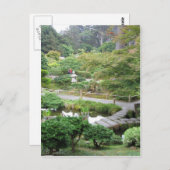 茶日本の園 ポストカード (正面/裏面)