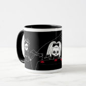 茶時間こうもり マグカップ (正面左)