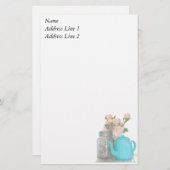 茶時間文房具 便箋 (正面/裏面)