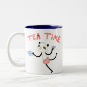 茶時間 ツートーンマグカップ (左)