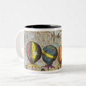 茶番劇のの場面「高い見通し ツートーンマグカップ (正面左)