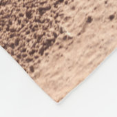 茶砂 フリースブランケット (角)