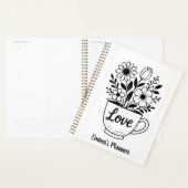 茶碗の花 プランナー手帳 (ディスプレー)