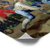 茶碗の遊び ポスター (角)