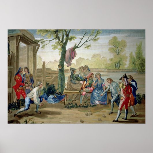 茶碗の遊び ポスター (正面)