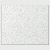 茶紙吹雪水彩網点ラッピング紙 ラッピングペーパー (フラット)