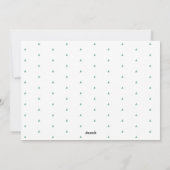 茶色いチ企業のックホリーベリーリースクリスマス シーズンカード (裏面)