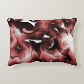 茶色い霧と彫りの悪い霧の混合物 アクセントクッション (正面)