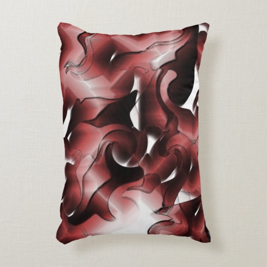 茶色い霧と彫りの悪い霧の混合物 アクセントクッション (正面(垂直))